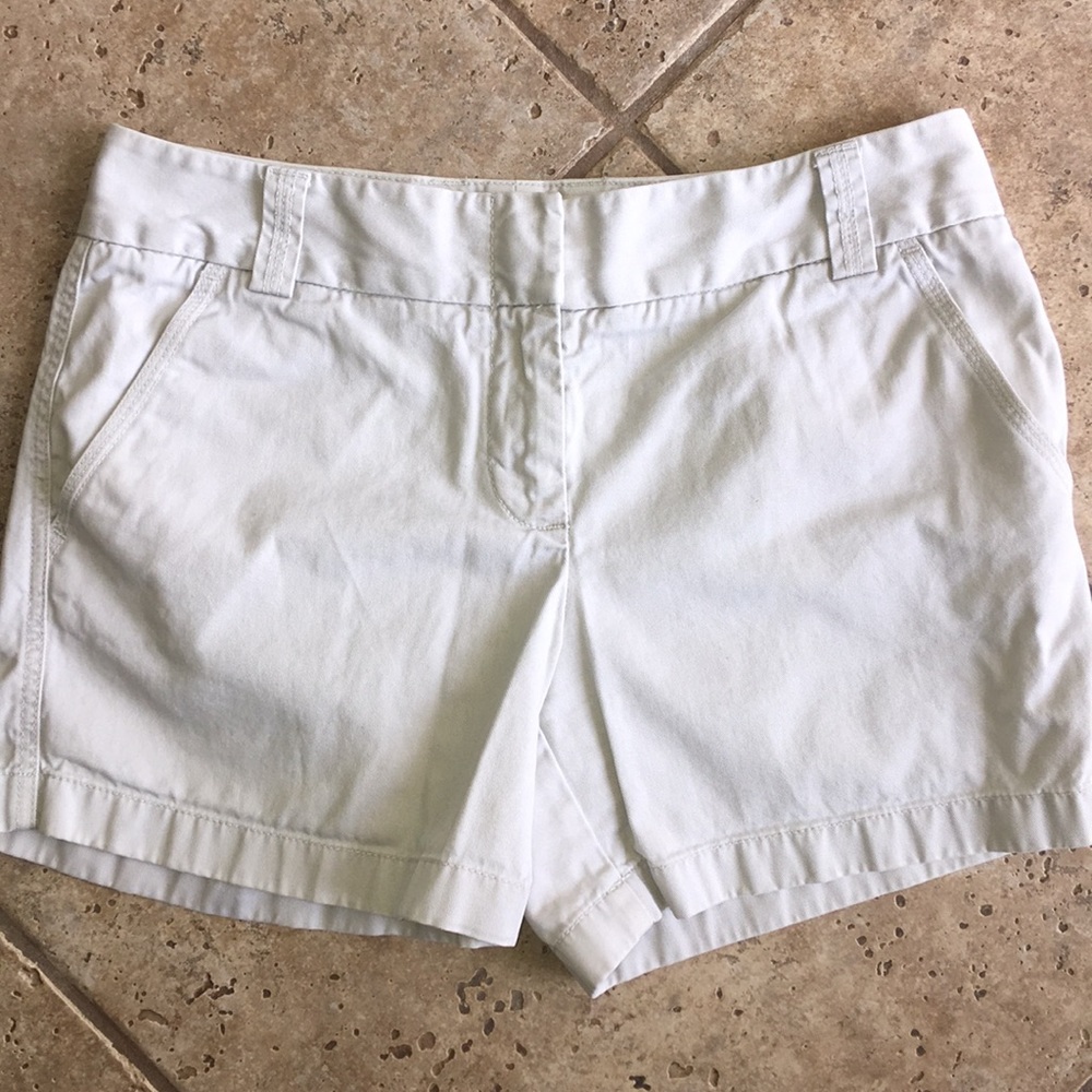 J Crew Chino City Fit Khaki Shorts